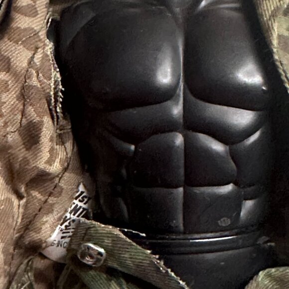 Hasbro GI Joe Blue Eyes Camo Utilities Jointed Rifle Ammo Pouch Helmet Marine 96 - Picture 13 of 13